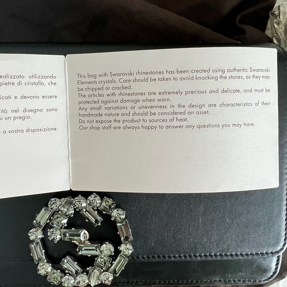 Gucci Broadway Moon clutch bag with Swarovski Crystals - Picture 4 of 13